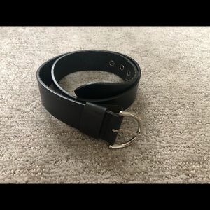Coach leather belt